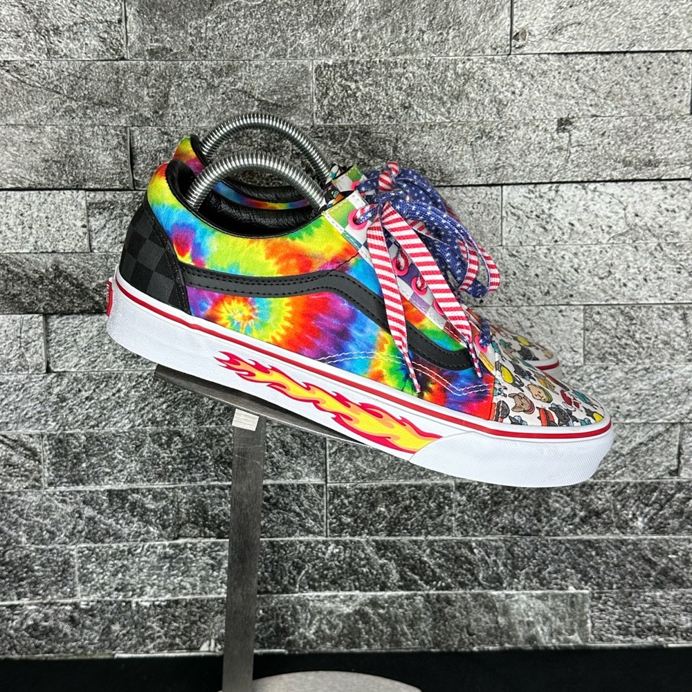 Vans Off The Wall Custom Creations Skate Shoes - M8.5/W10 - Picture 1 of 10